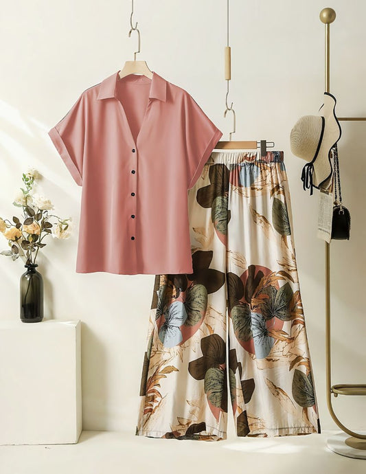 Stylish Top and Palazzo Set