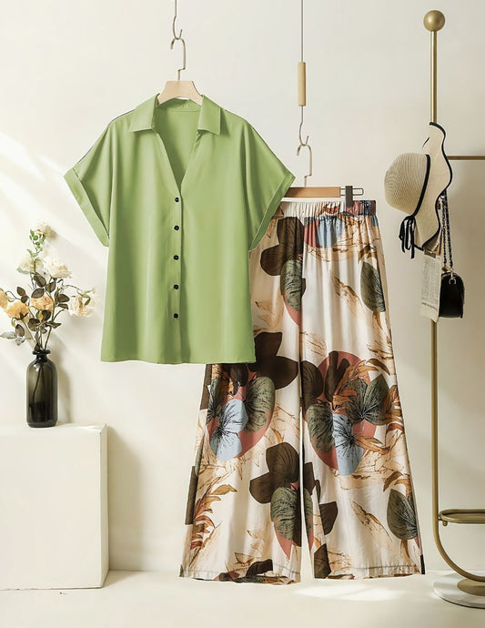 Stylish Top and Palazzo Set